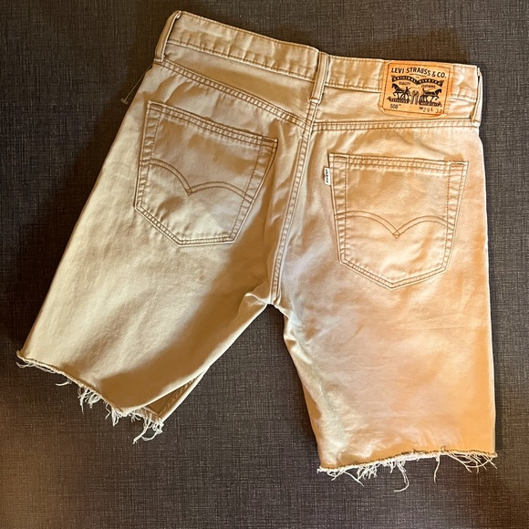 Levi's Other - 🔥 Levi’s 508 cut offs - 29” waist x 8” inseam